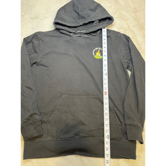 Vans Other - Vans Happy Trails Skeleton Hoodie Mens Medium Black Graphic Sweatshirt Good